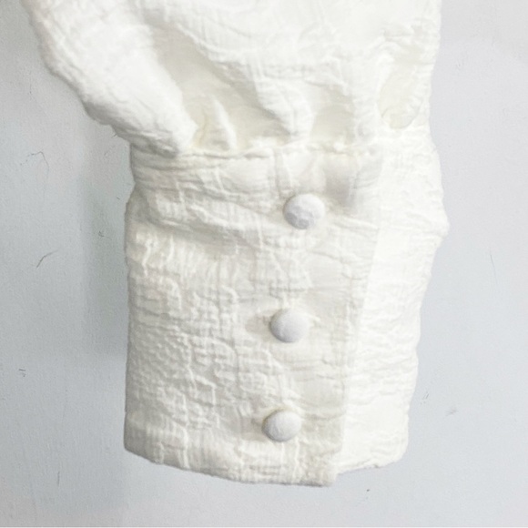 ZARA Combination Ruffled Knit Sweater - Picture 6 of 8